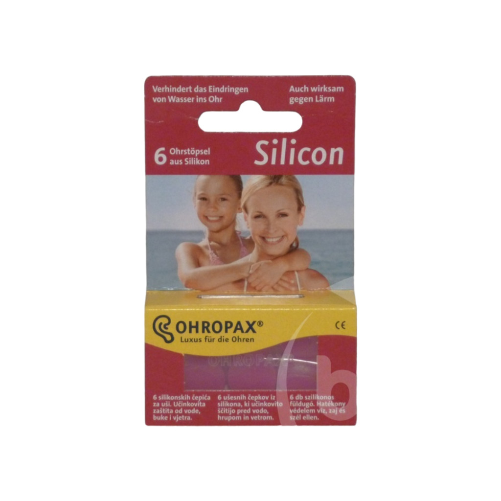 Ohropax silicon füldugó 6 db
