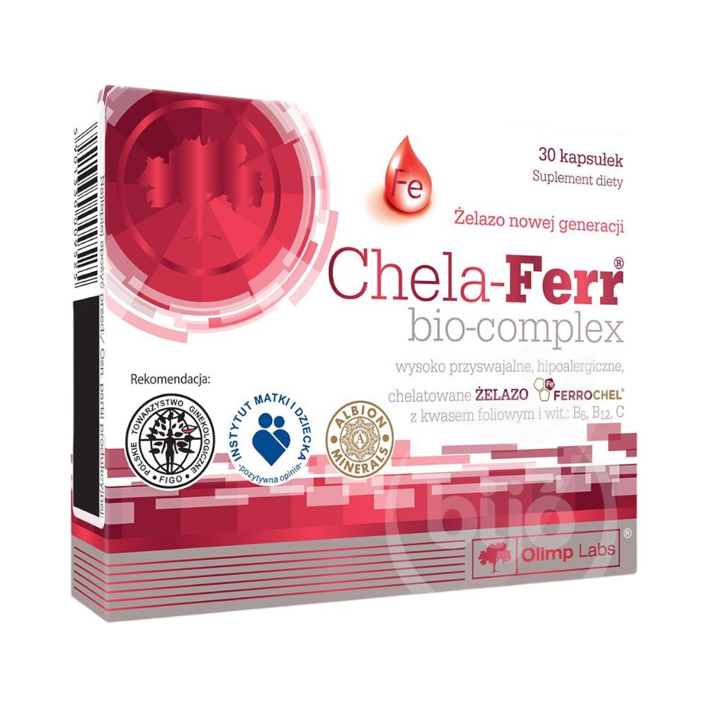 Olimp Labs chela-ferr bio-complex szerves vas kapszula 30 db