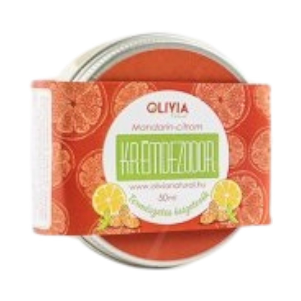 Přírodní krémový deodorant Olivia s mandarinkou a citrónem 50 ml