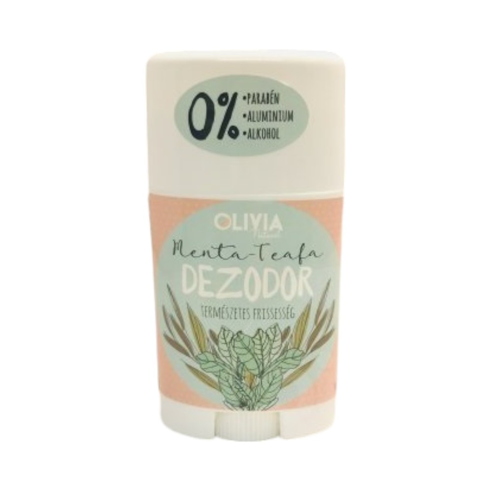 Olivia Natural menta-teafa dezodor 50 g