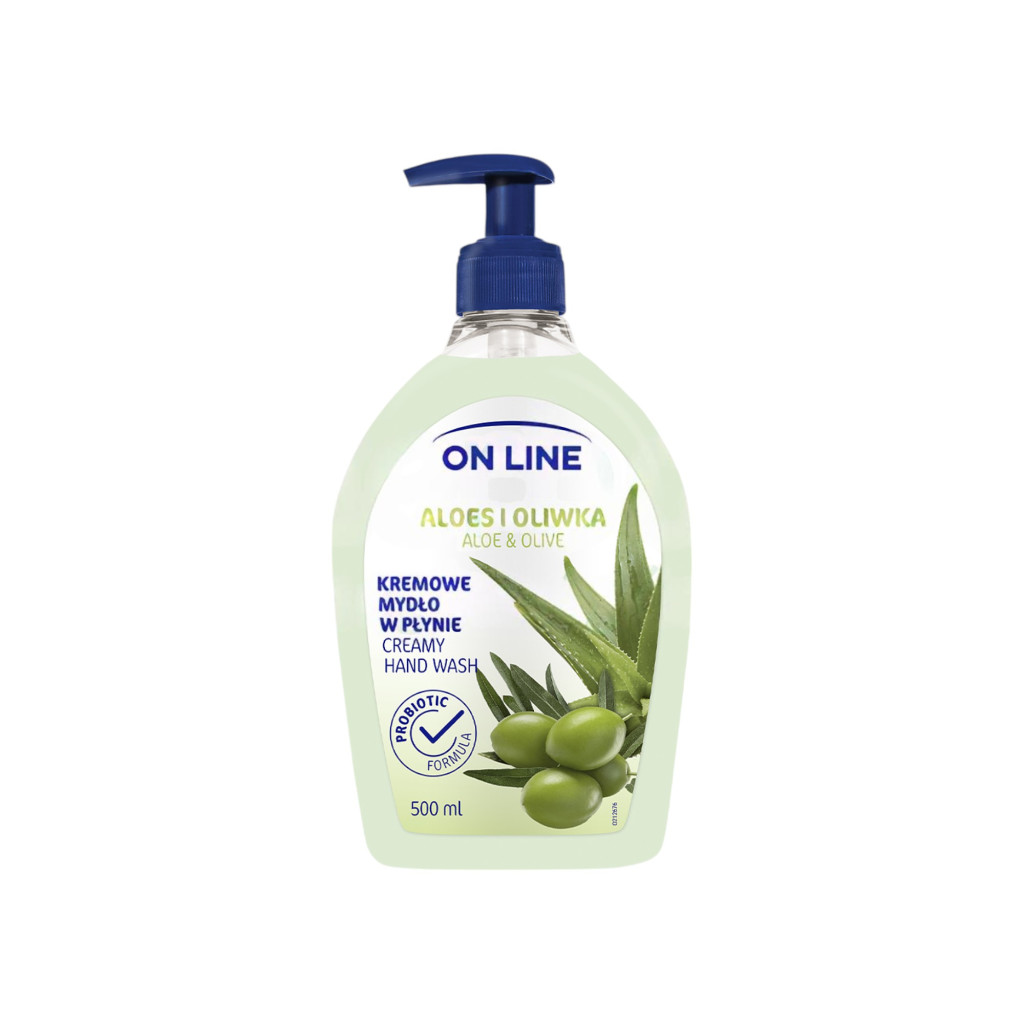 On Line folyékony krémszappan aloe vera és olíva 500 ml