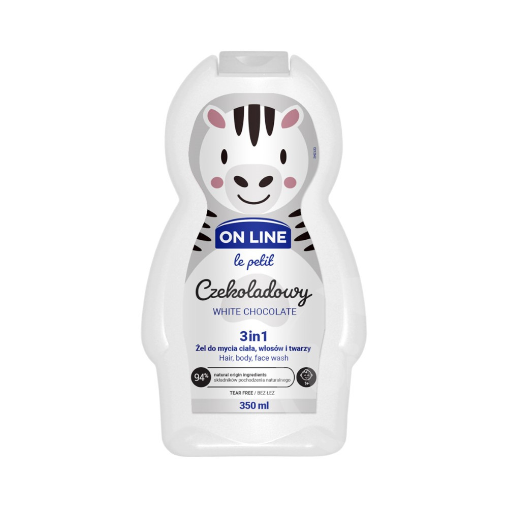 On Line tusfürdő le petit fehércsoki 350 ml