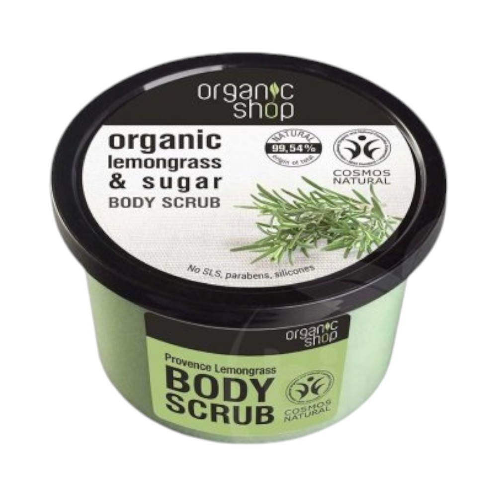 Organic Shop bio cukros testradír provance-i citromfű 250 ml