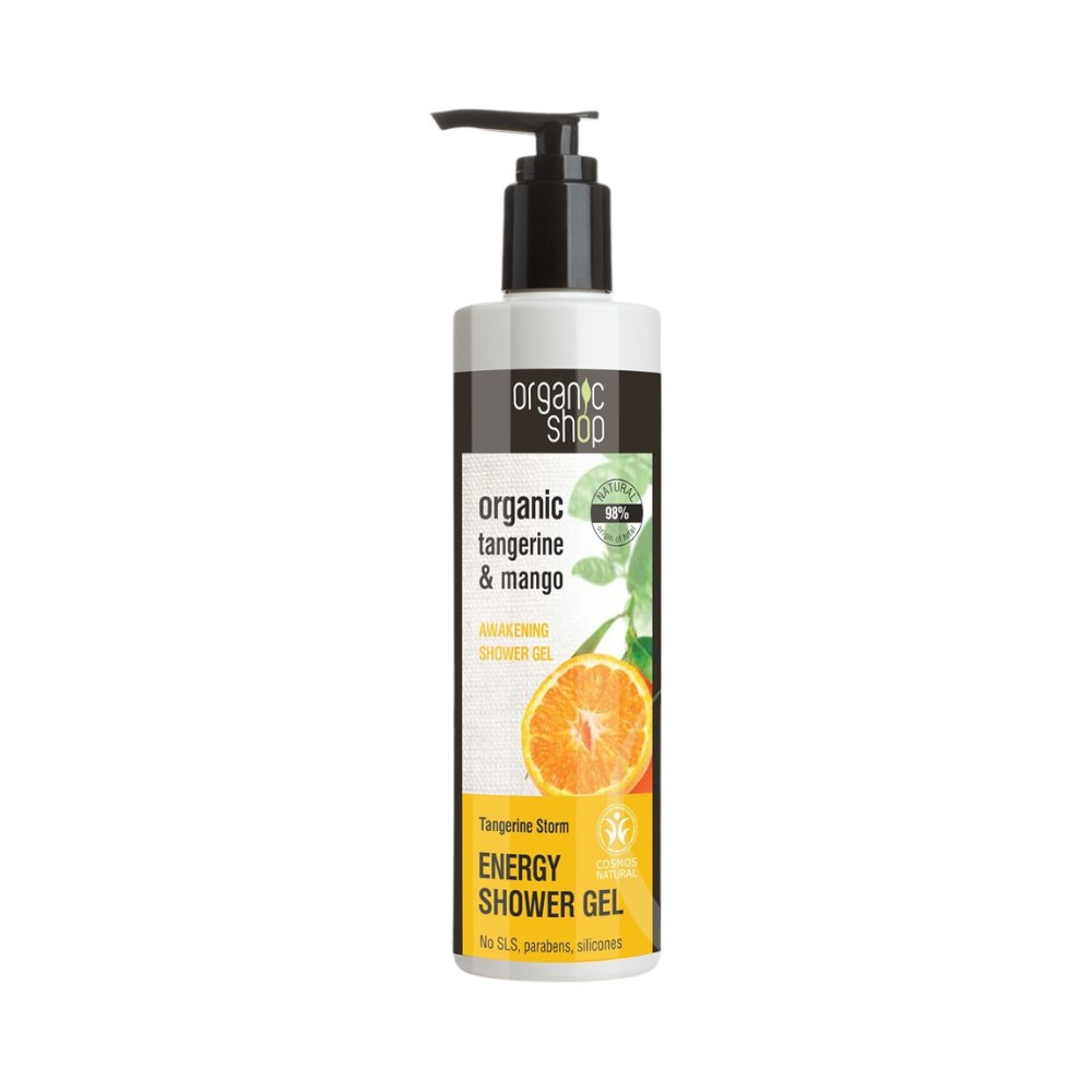 Organic Shop bio mandarin vihar ébresztő tusfürdő 280 ml