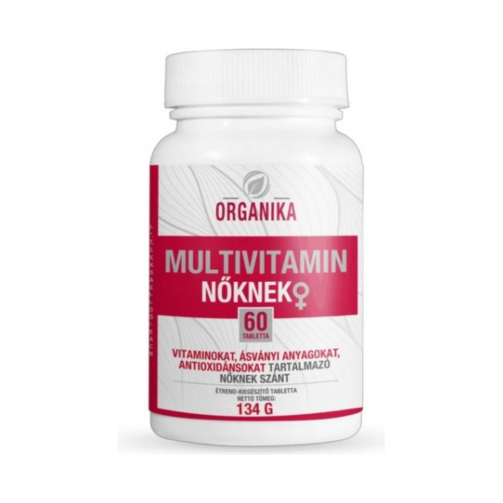 Multivitamín pro ženy Organika tablet 60 kusů