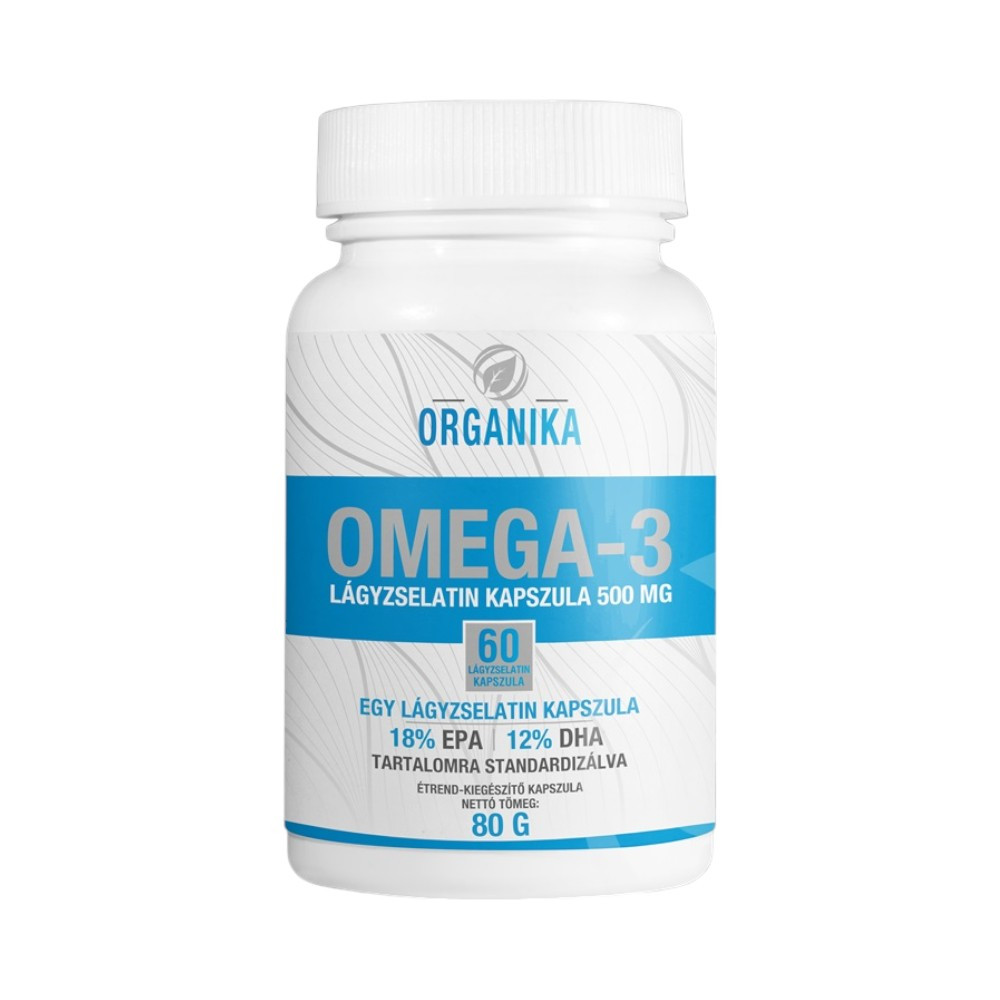 Organika Omega-3 500 mg Weichgelatinekapsel 60 Stk.