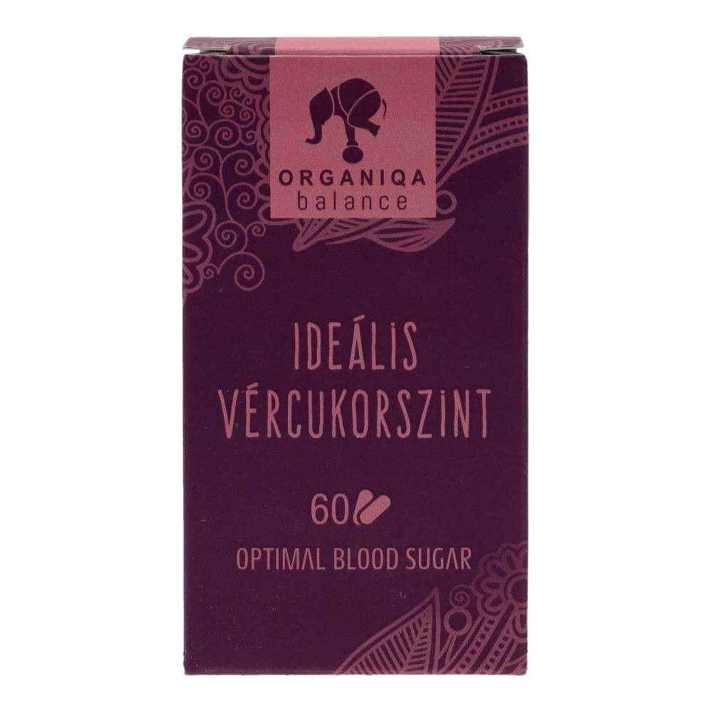 Organiqa balance ideális vércukorszint kapszula 500mg 60 db