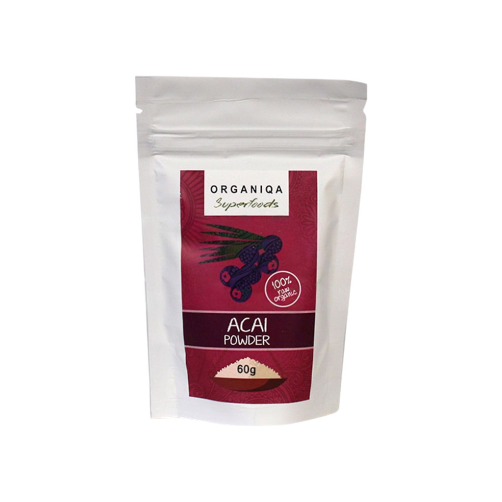 Organiqa organic acai powder 100% raw 60 g