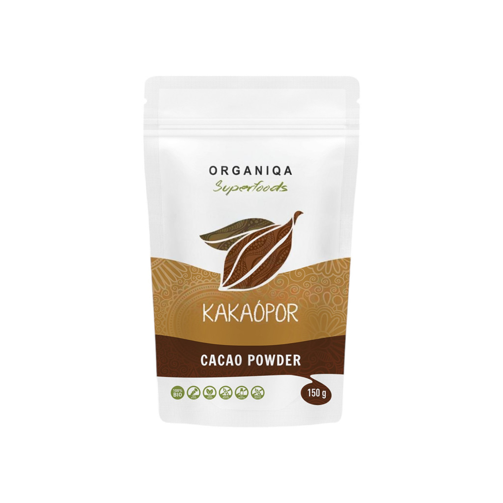 Organický kakaový prášok Organiqa 100% surový 150 g