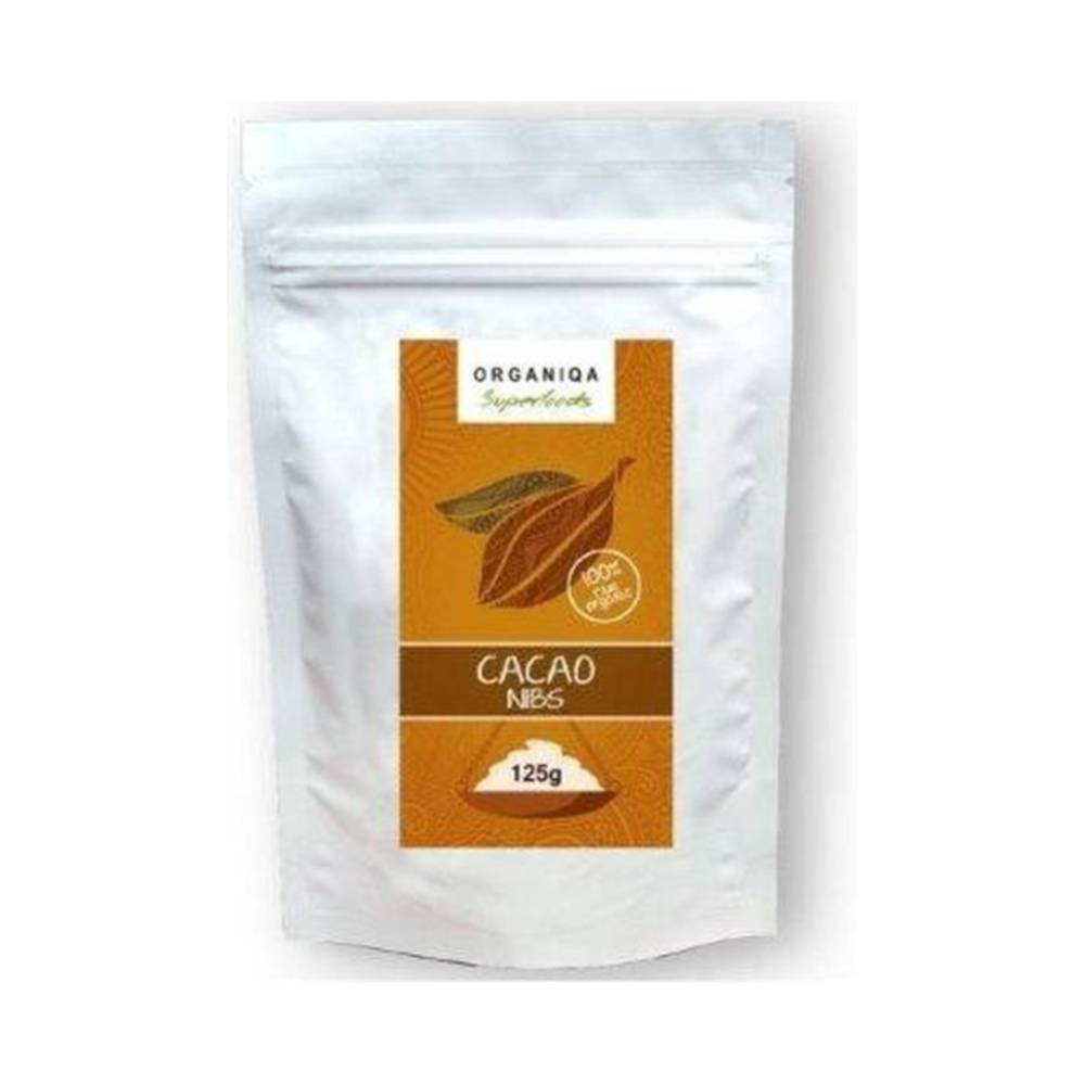 BIO ziarna kakao Organiqa 100% surowe 125 g