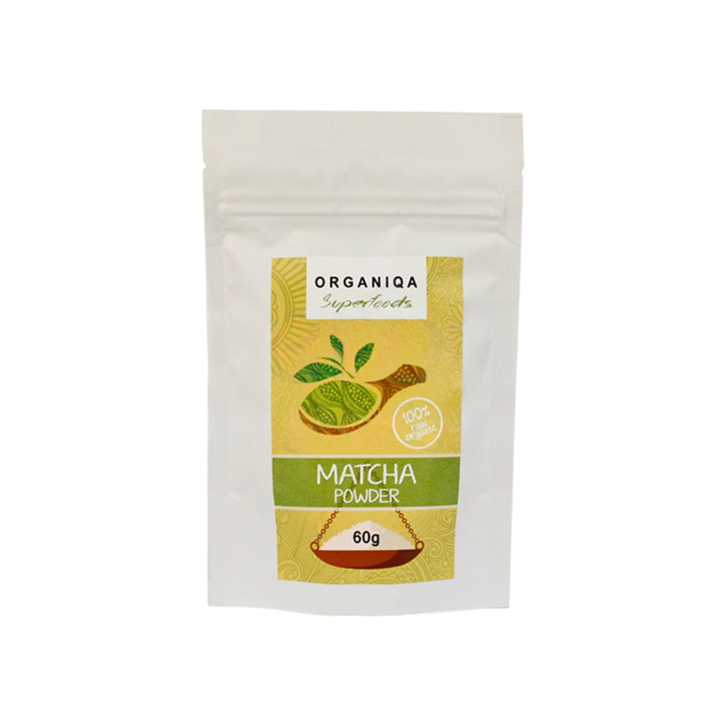 Organiqa organiczny surowy proszek z matcha 60 g