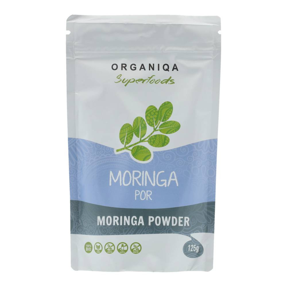 Pudră de moringa brută bio Organiqa 125 g