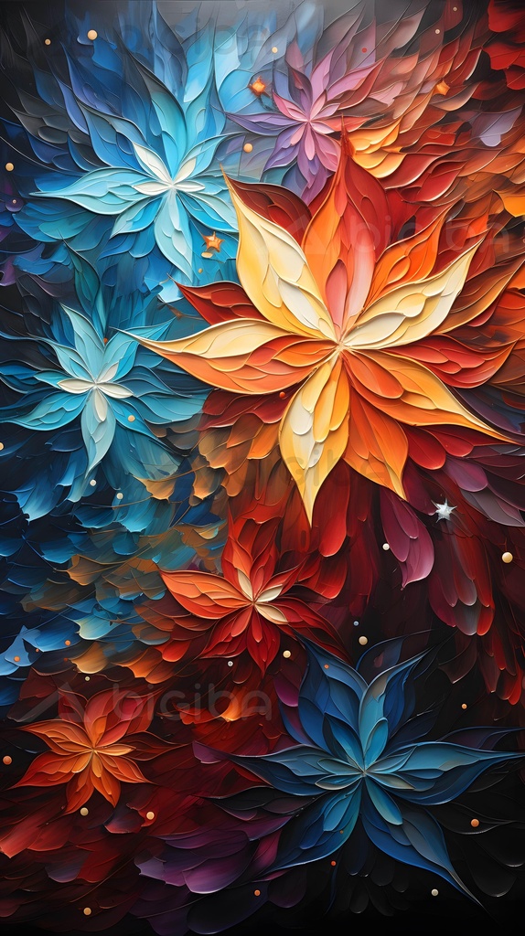 Cosmic Blooms