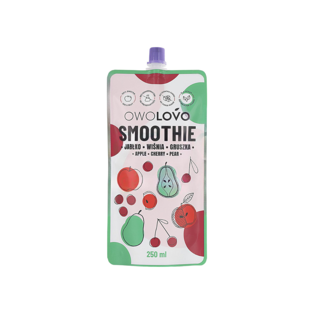 OWOLOVO SMOOTHIE ALMA-MEGGY-KÖRTE HCM.