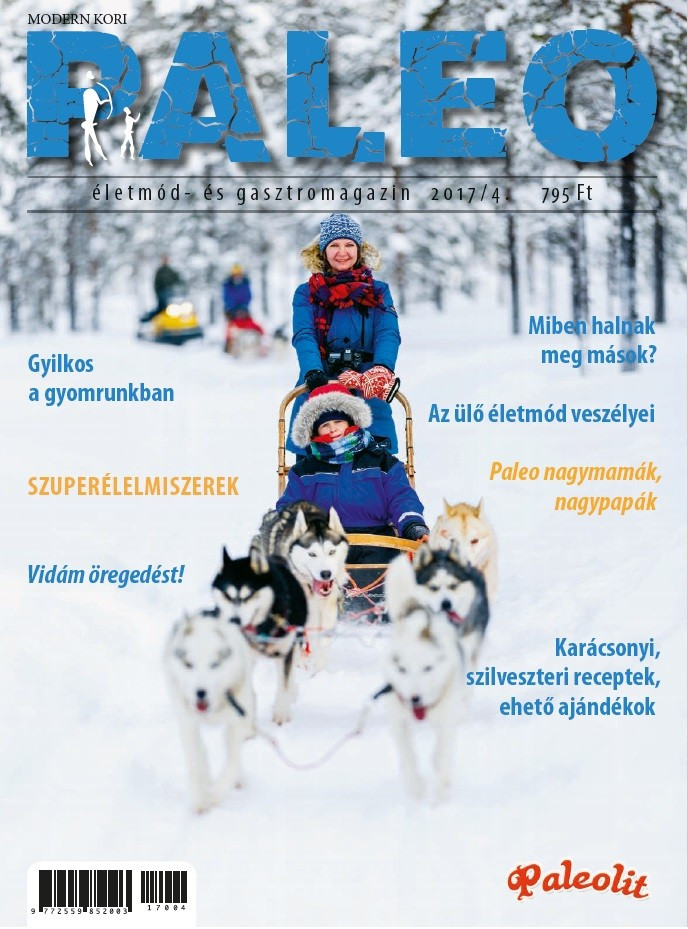 Paleo životný štýl a gastronomický magazín 2017/4 1 ks