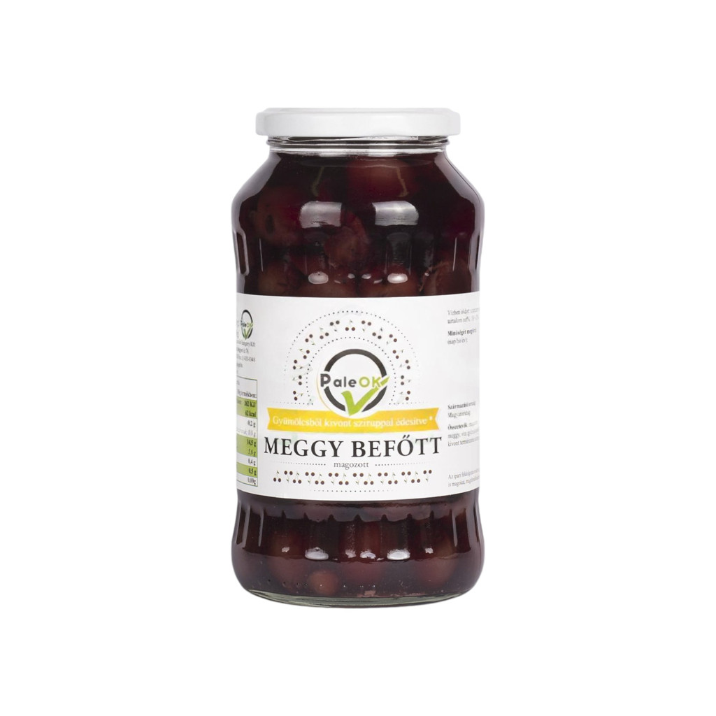 Paleo suszona kompot z wiśni bez pestek 900 g