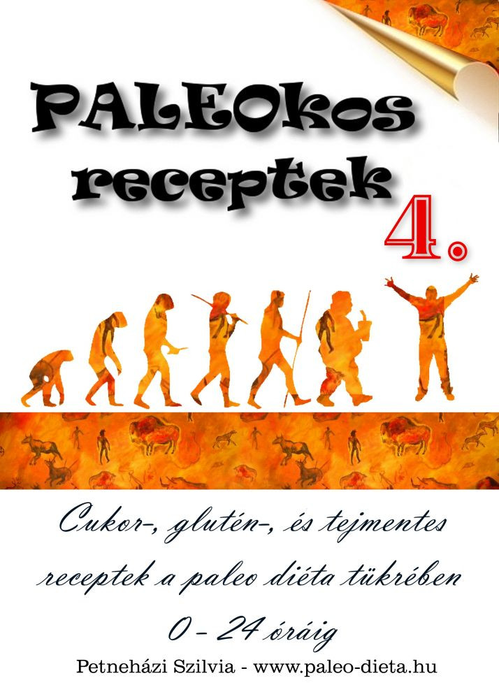 PALEOkos receptkönyv 4. 1 db