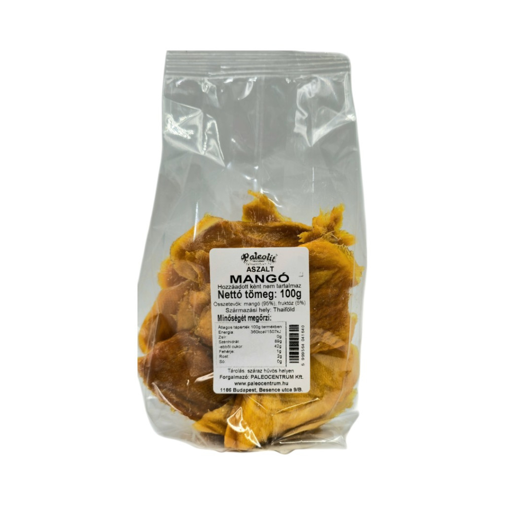 Paleo Sušený plátek mangem bez cukru 100 g