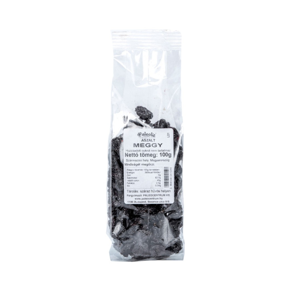 Paleo Suszone Wiśnie Bez Cukru 100 g