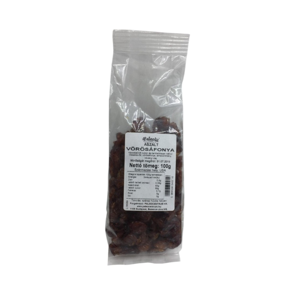 Paleo Sušené Brusnice 100 g