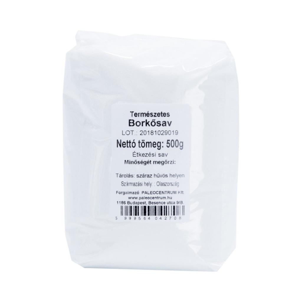 Kwas winowy paleolityczny (naturalny) 500g