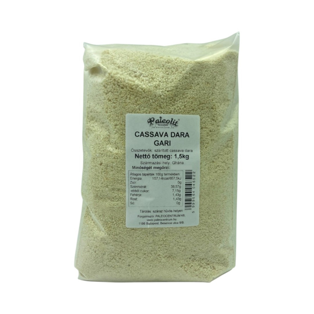 Paleolitická mouka GARI z manioku kassava 1,5 kg