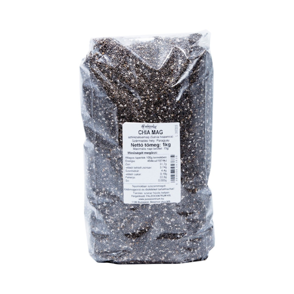 Seminte de Chia negre Paleo 1000 g