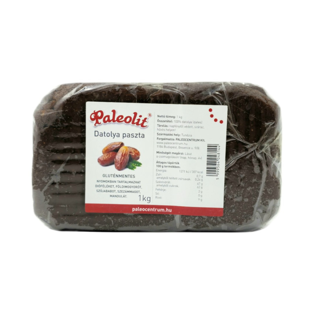 Paleolit Datolya paszta natúr 1kg (100% datolya)