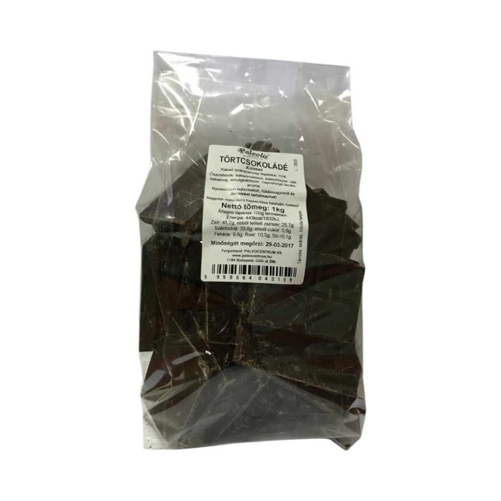 Paleo Dunkle Schokolade mit Xylitol Lédig 1000 g