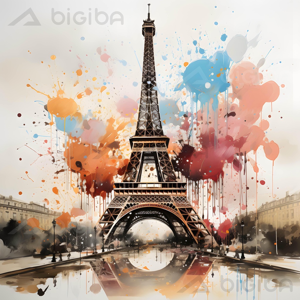 Chromatic Eiffel Reverie