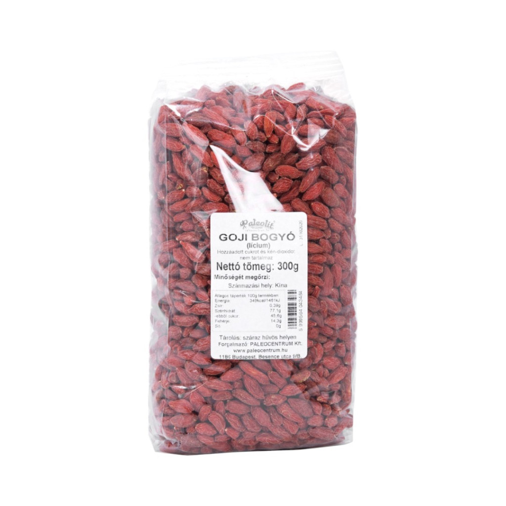 Paleolit Goji Bogyó ( Aszalt Lícium ) 300 g