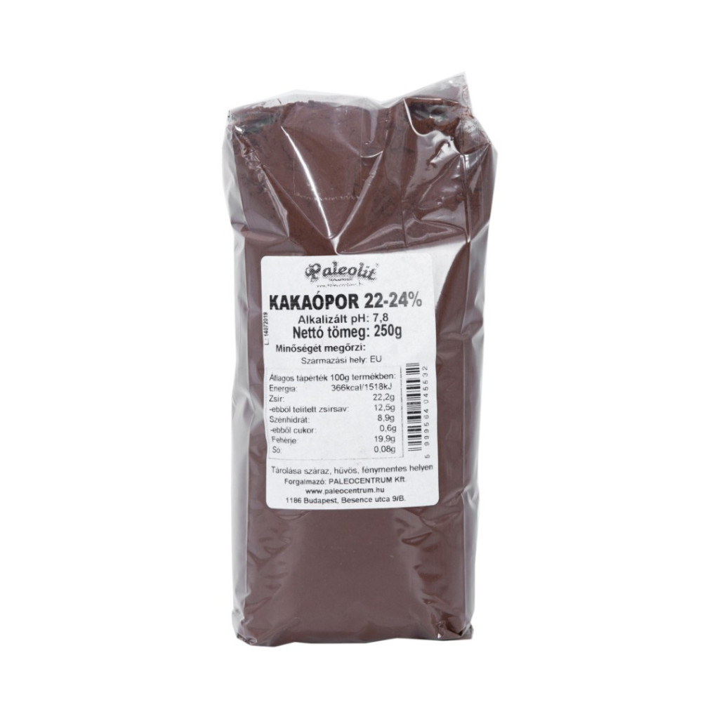 Paleolithisches Kakaopulver 22-24% holländisch 250g