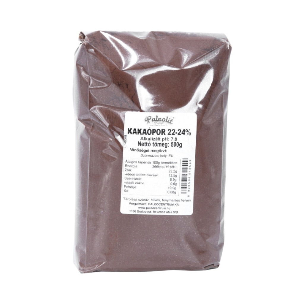 Paleo kakaový prášok 22-24% Holandský 500 g
