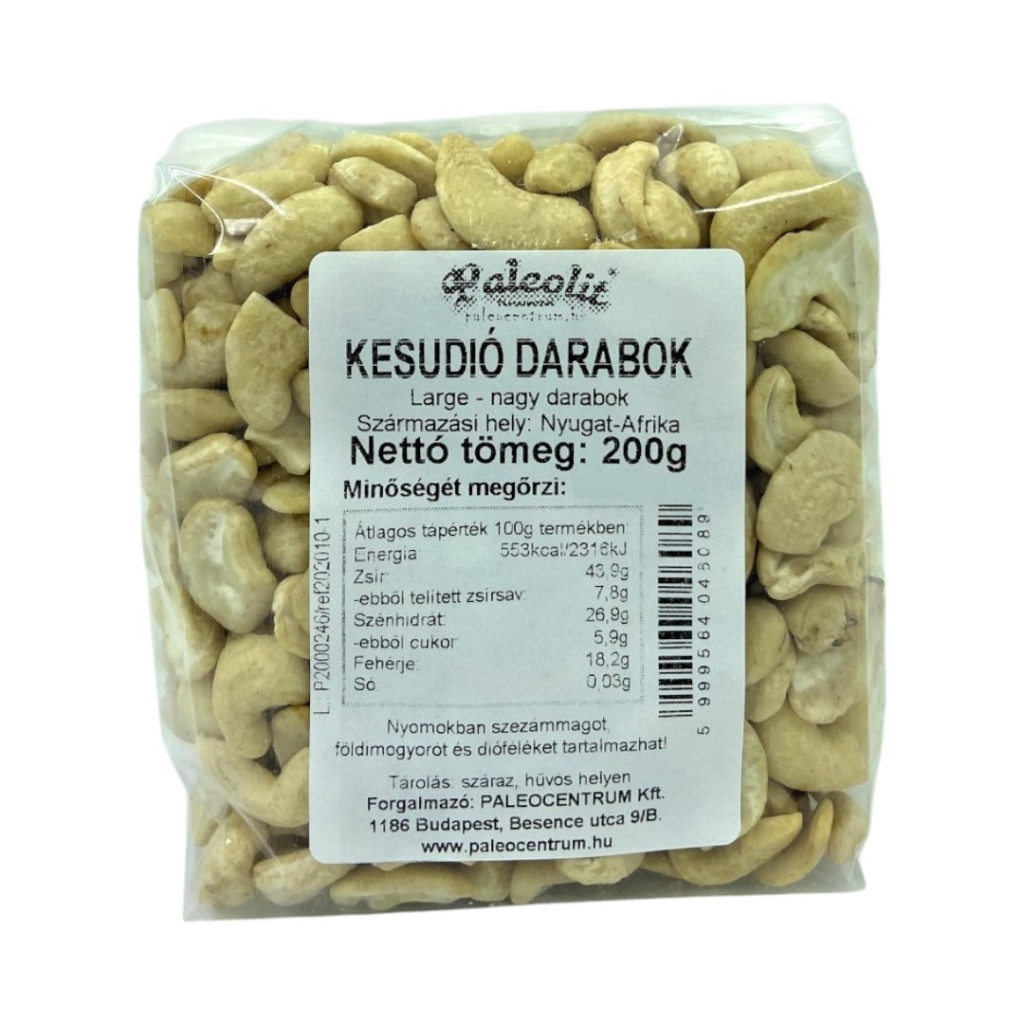 Kusy kešu z doby paleolitu (Velké) 200 g