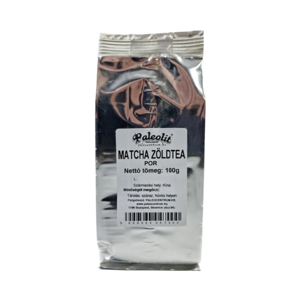 PALEOLIT MATCHA ZÖLDTEA POR 100 g