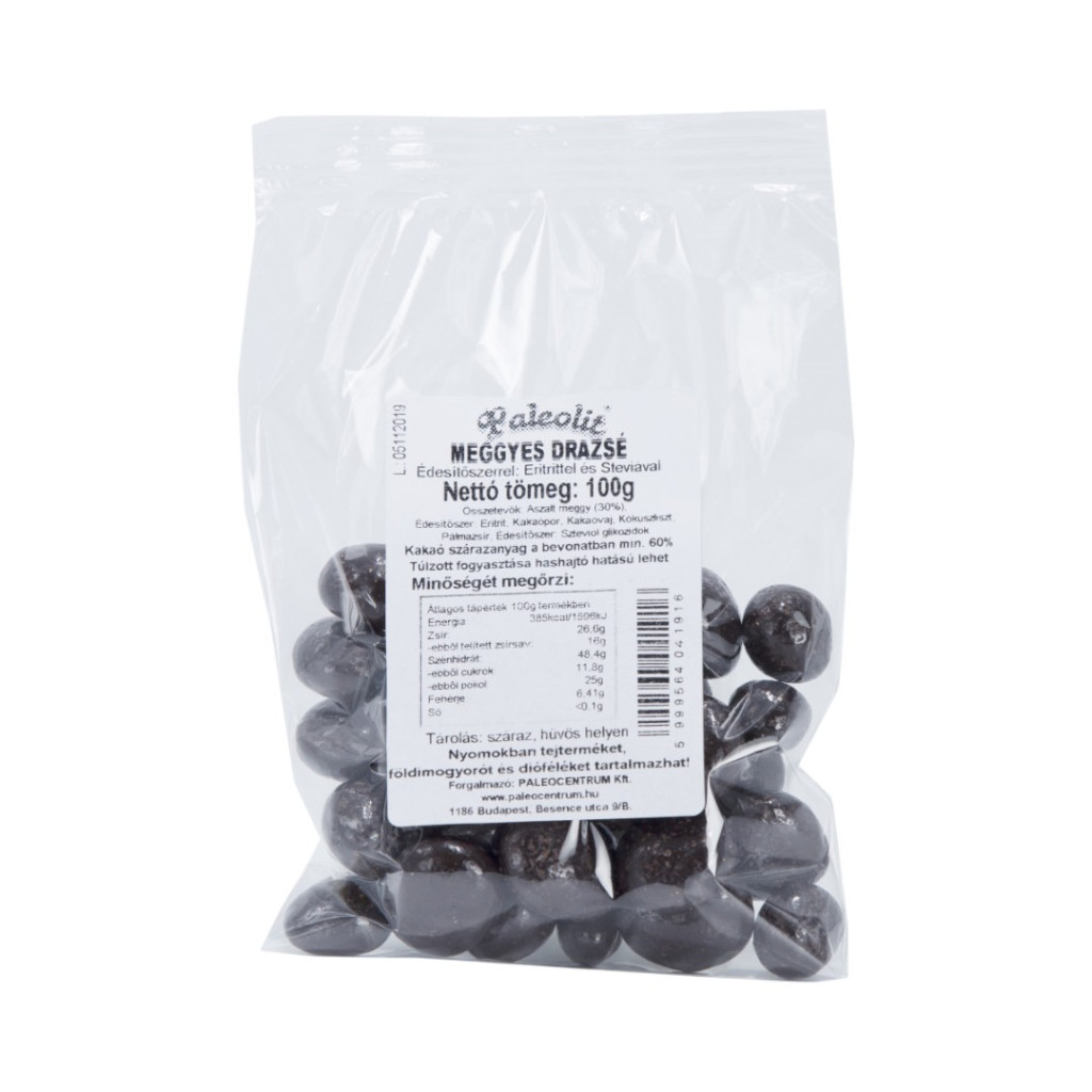 Paleolit Meggyes Drazsé 100 g
