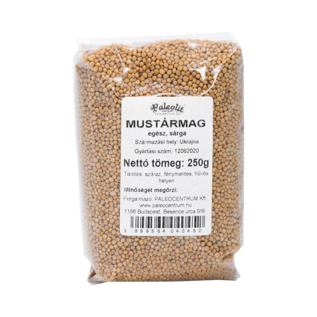 Paleo Żółte całe nasiona gorczycy 250 g
