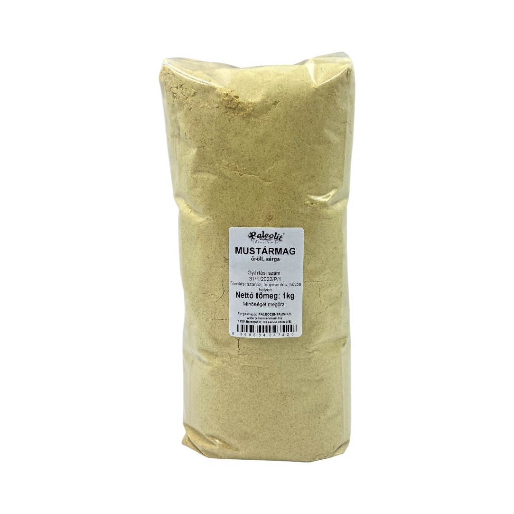 Paleolithic Ground Yellow Mustard Seed 1kg