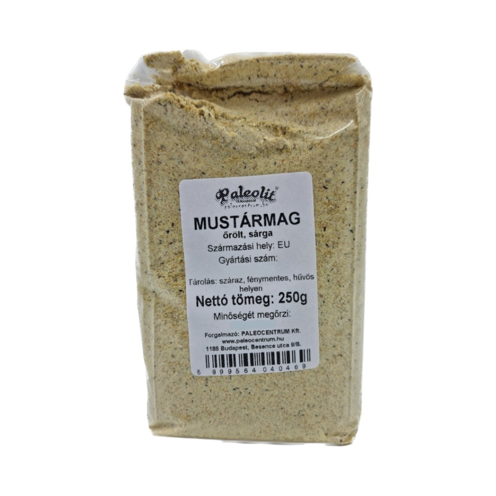 Seminte de muștar măcinate Paleo Yellow 250 g