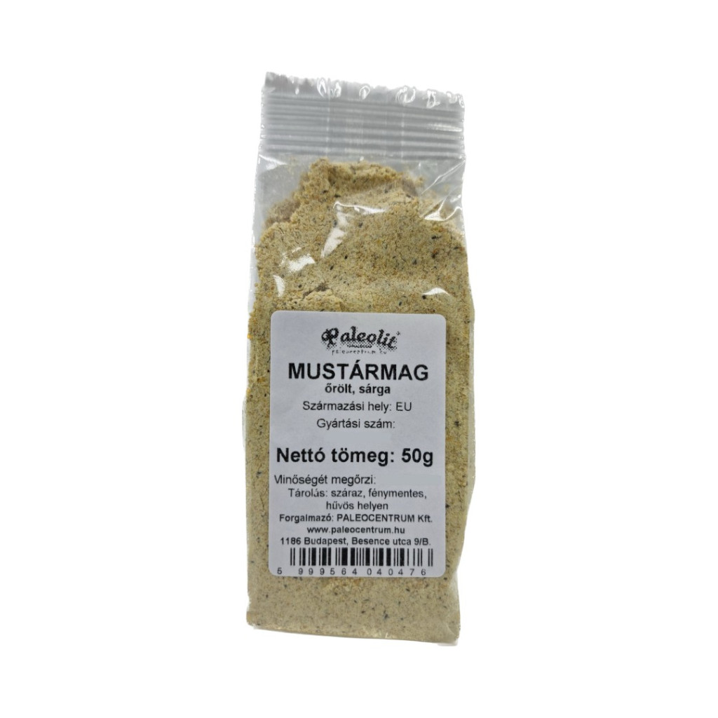 Palem Mosterd Semená Mletá Žlté 50 g