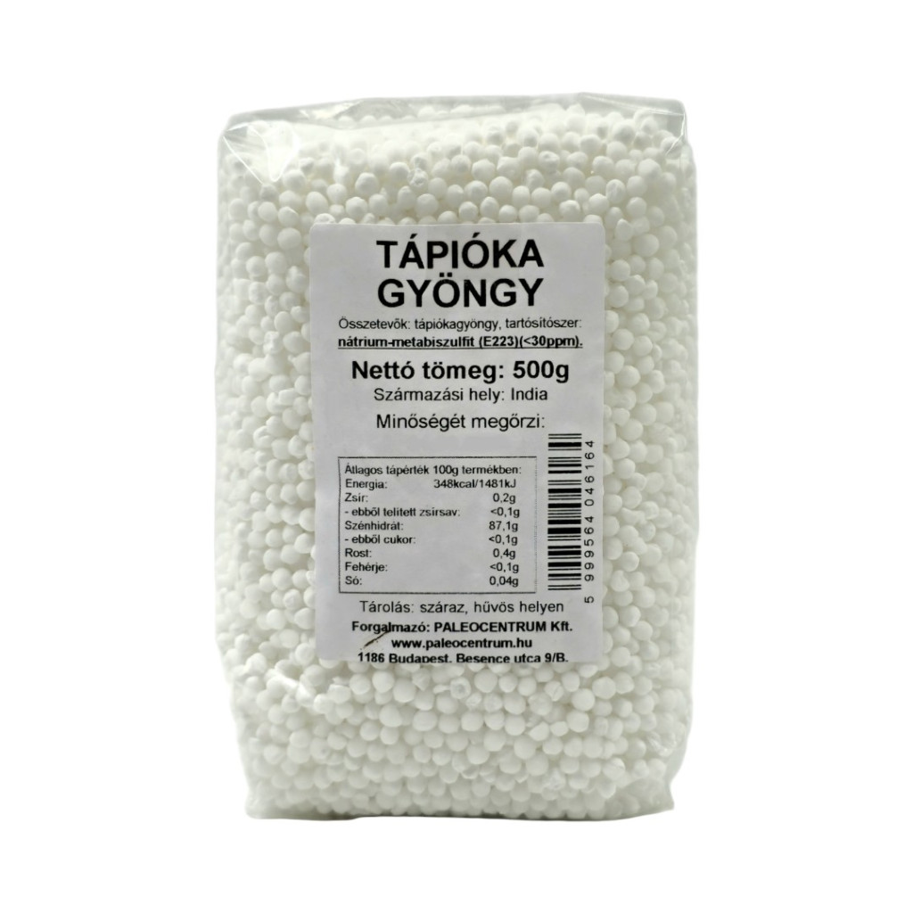 Paleolitické tapiokové perly 1,5-2,5 mm, 500 g