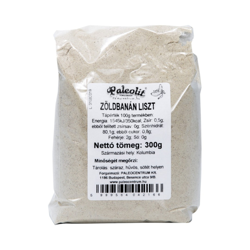 Paleolit Zöldbanán Liszt 300 g