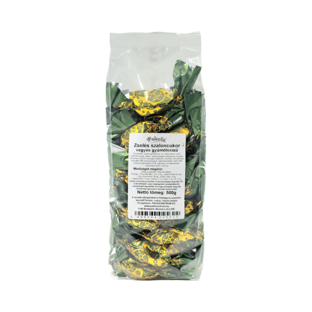 Mixed fruit-flavored Paleolithic jelly bonbons 500g