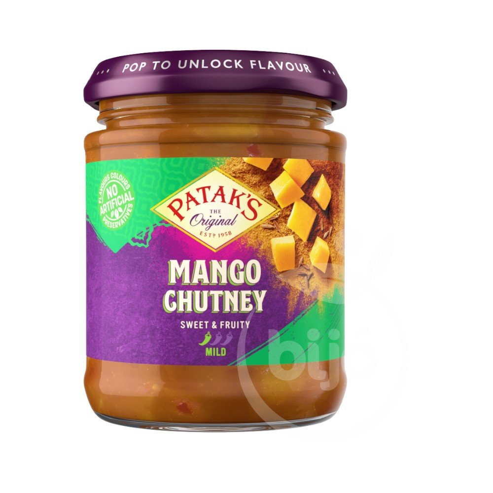 Pataks mangó chutney 340 g