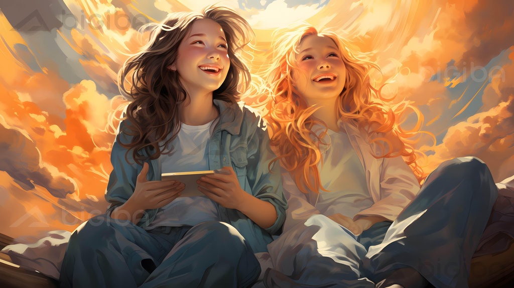 Λαμπερό γέλιο