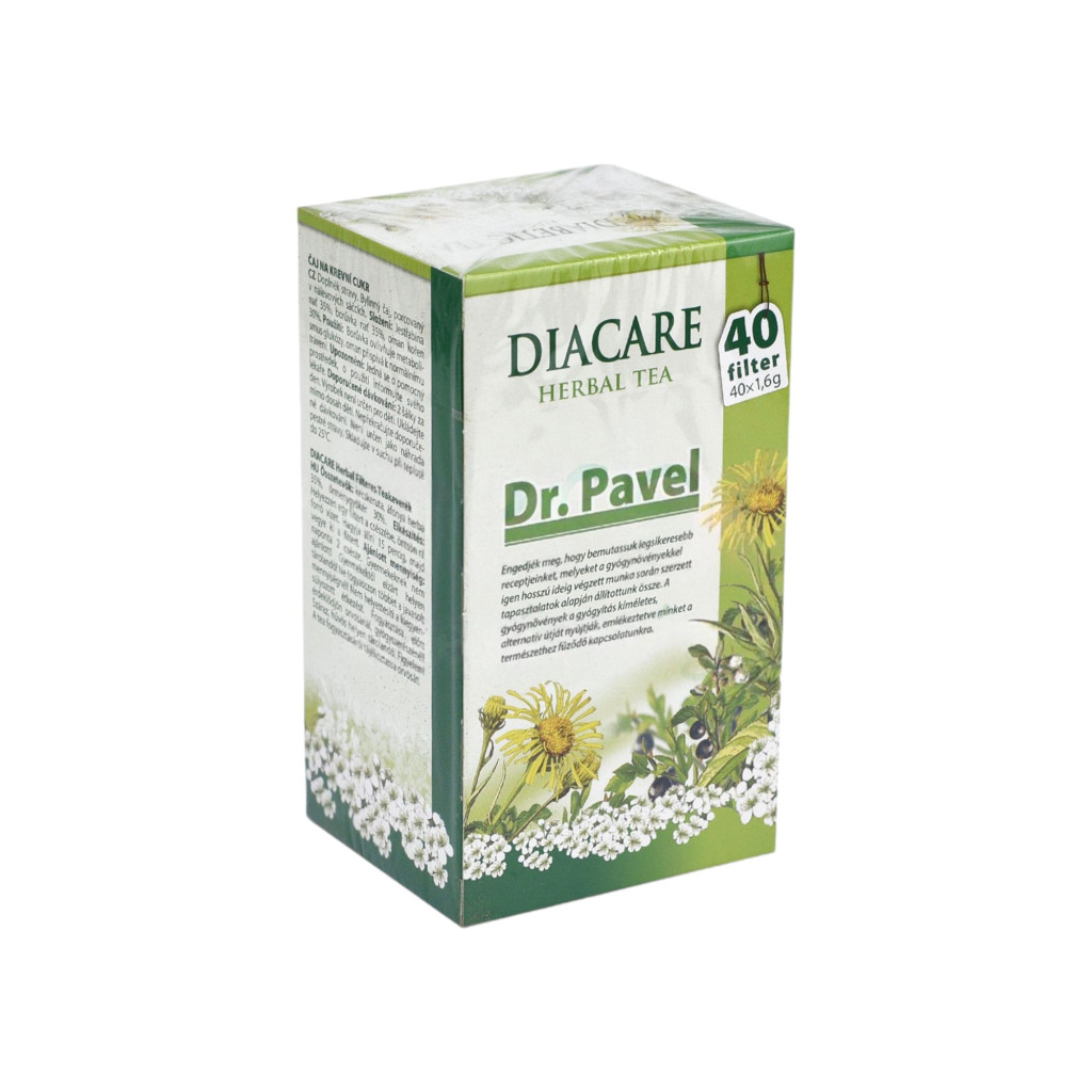 Ziołowa herbata Pavel Vana diacare 40x1,6g 64g