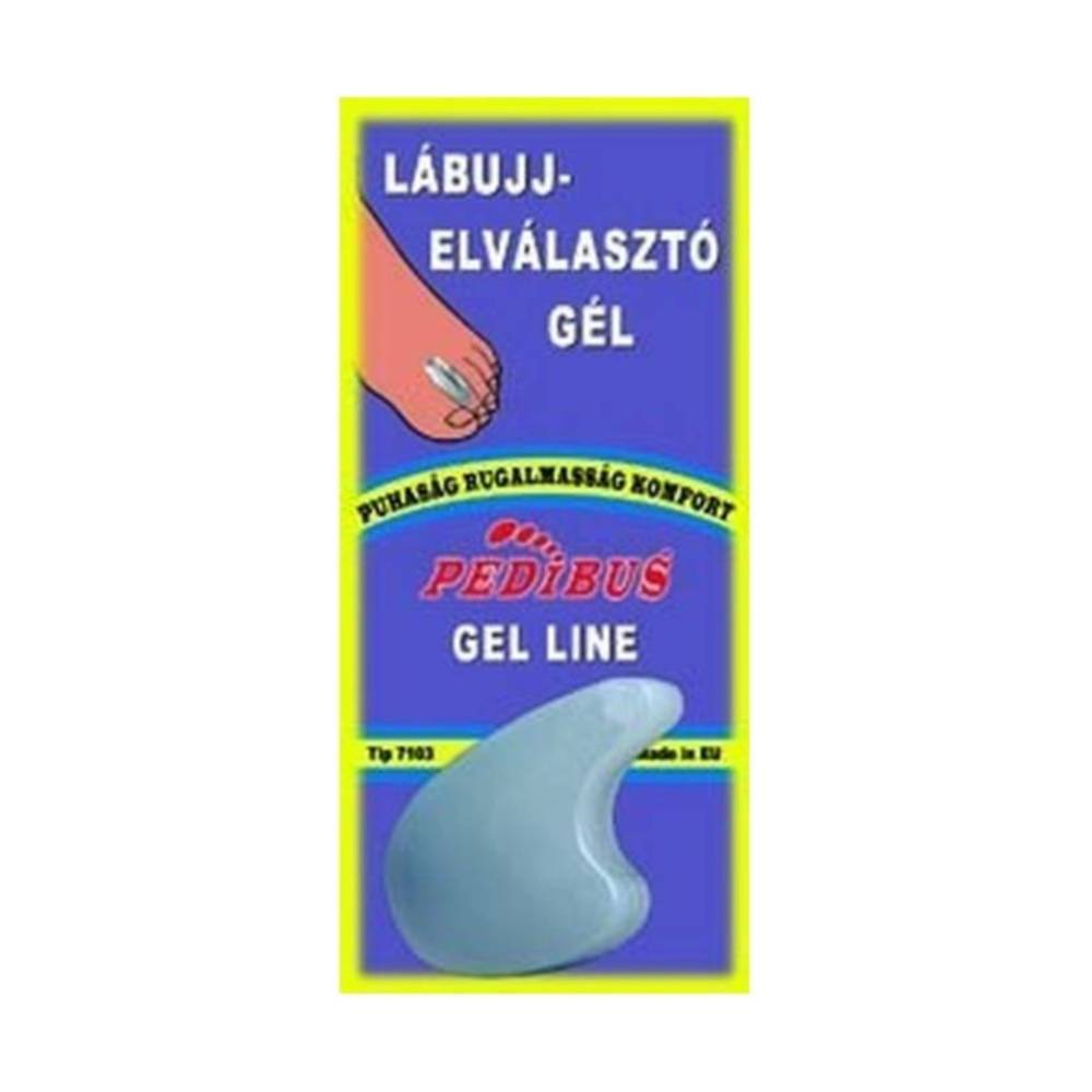 Gelový oddělovač prstů Pedibus přímo 7102, 1 ks.