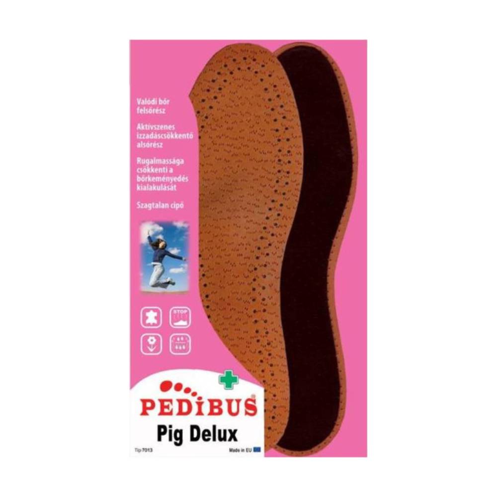 Stélky Pedibus z kůže prasete delux 45/46 1 ks