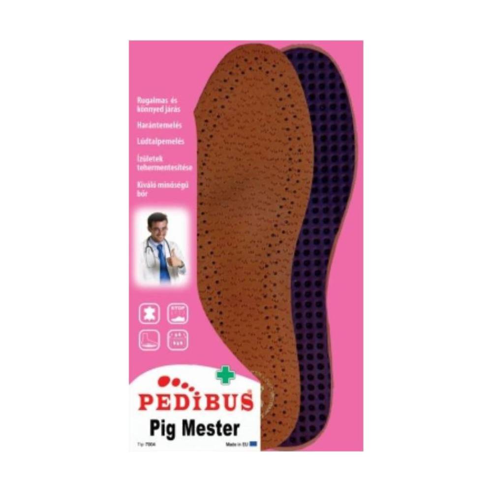 Pedibus talpbetét bőr pig mester 35/36 1 db