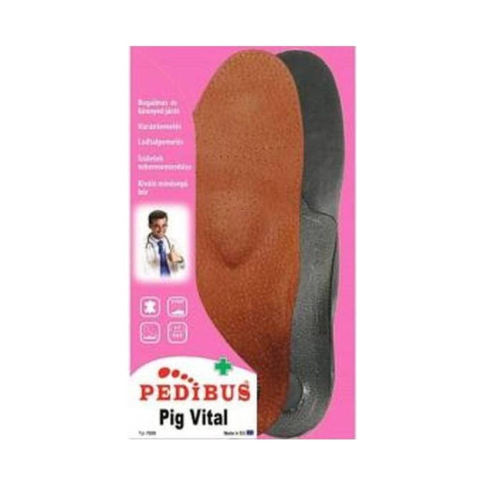 Pedibus insole leather pig vital 37/38 1 pc